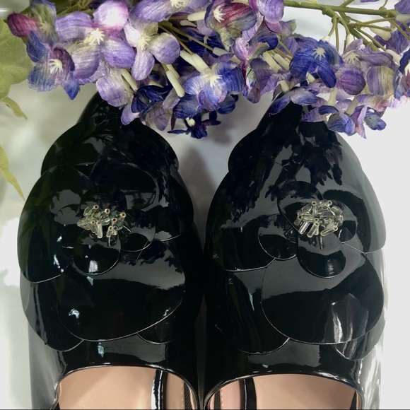 Nanette Lenore Black Alexandra Mules 7.5 - Picture 3 of 8